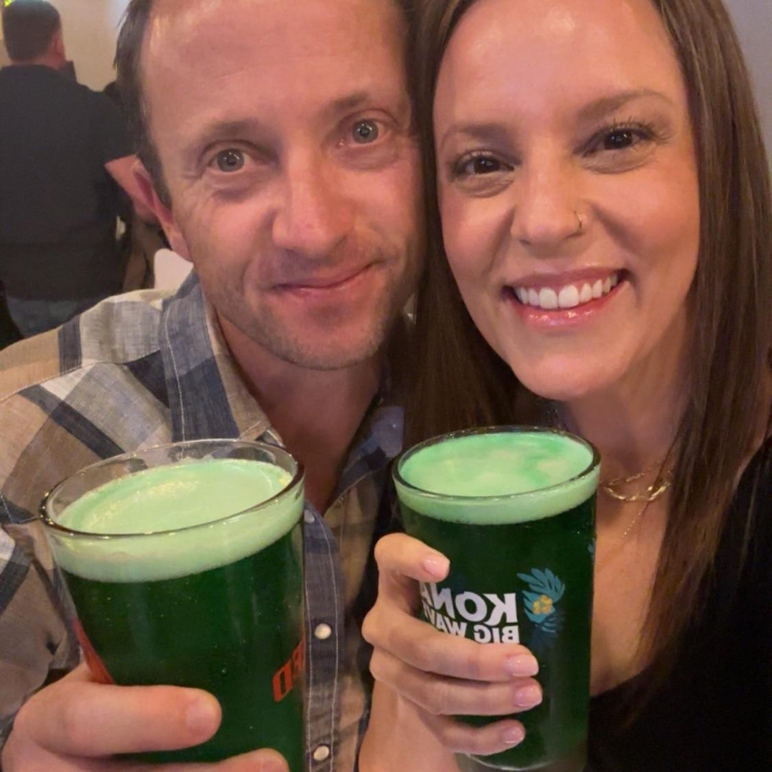 Green beers for St. Patty’s Day 2025