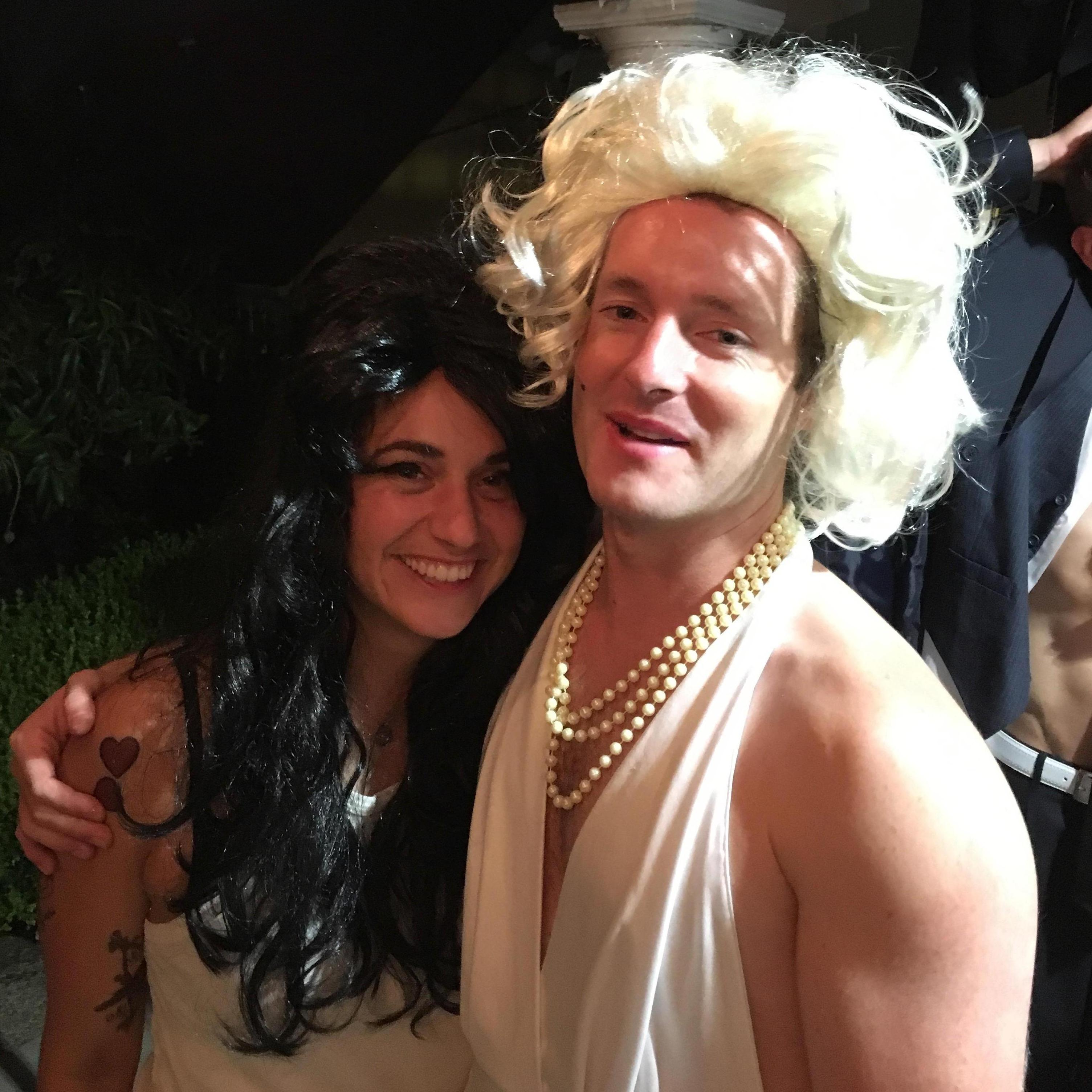 Amy and Marilyn