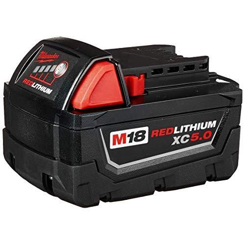 Milwaukee 48-11-1850 M18 Redlithium 5.0Ah Bat Pack