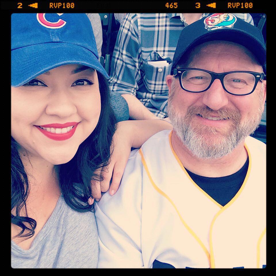 At Wrigley Field for a Day game!