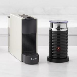 Nespresso Essenza Mini Espresso Maker by Breville n Pure White