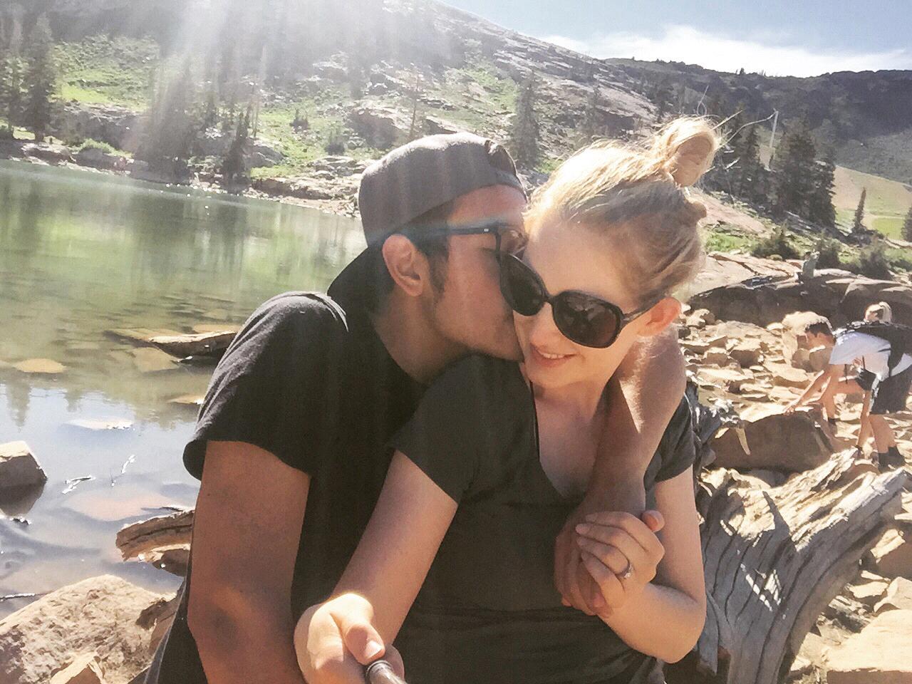 hiking and cuddling, Fionas favorite activities