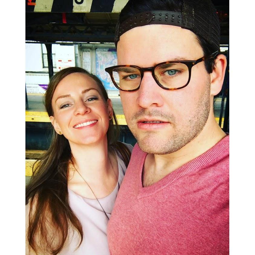 Riding the train like New Yorkers