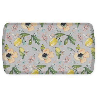 GelPro® Elite 20" x 36" Lemons Kitchen Mat in Cloud