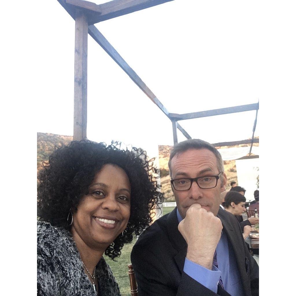 At Matt & Shal's wedding, Simi Valley 2019