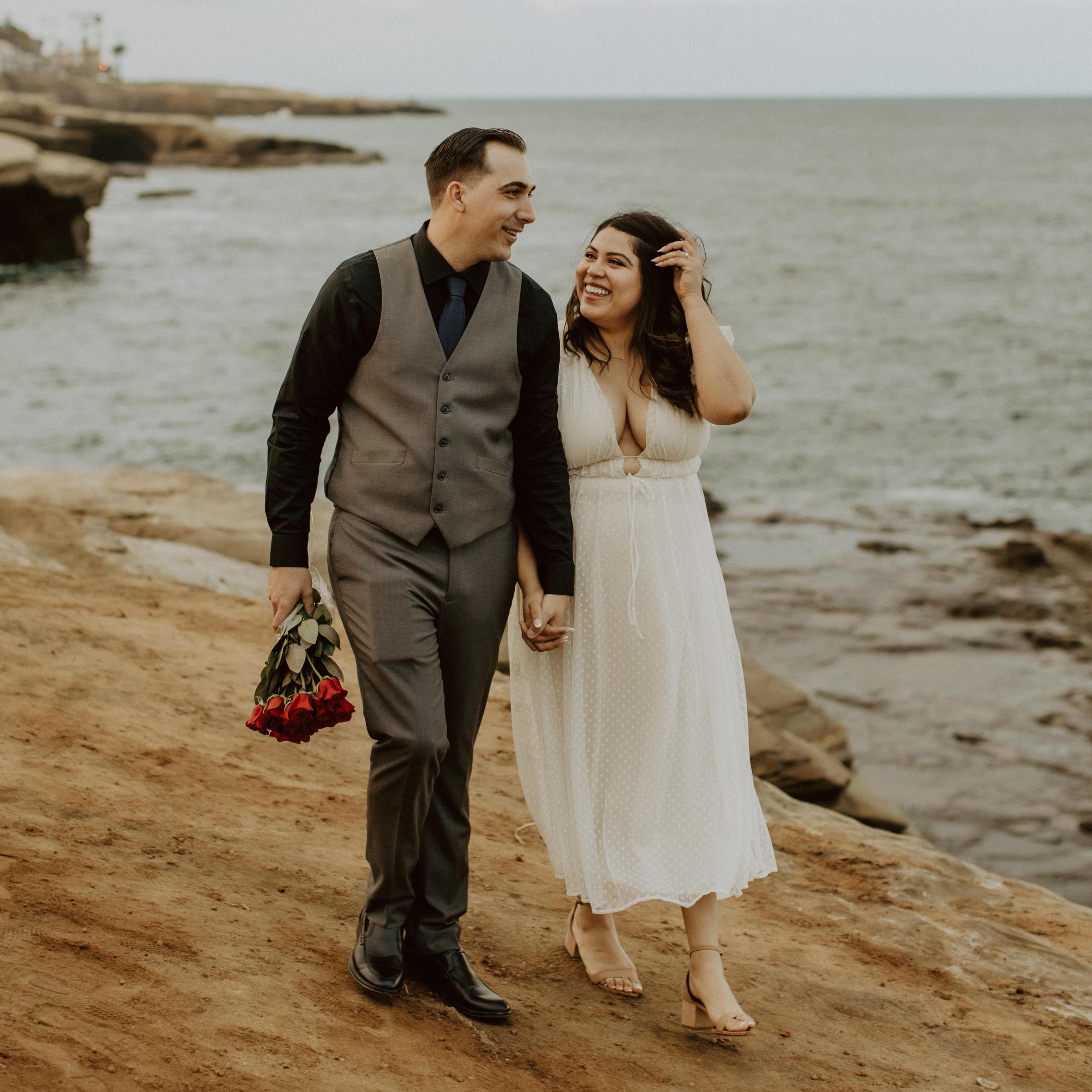 Engagement Photo on our 10-year anniversary.