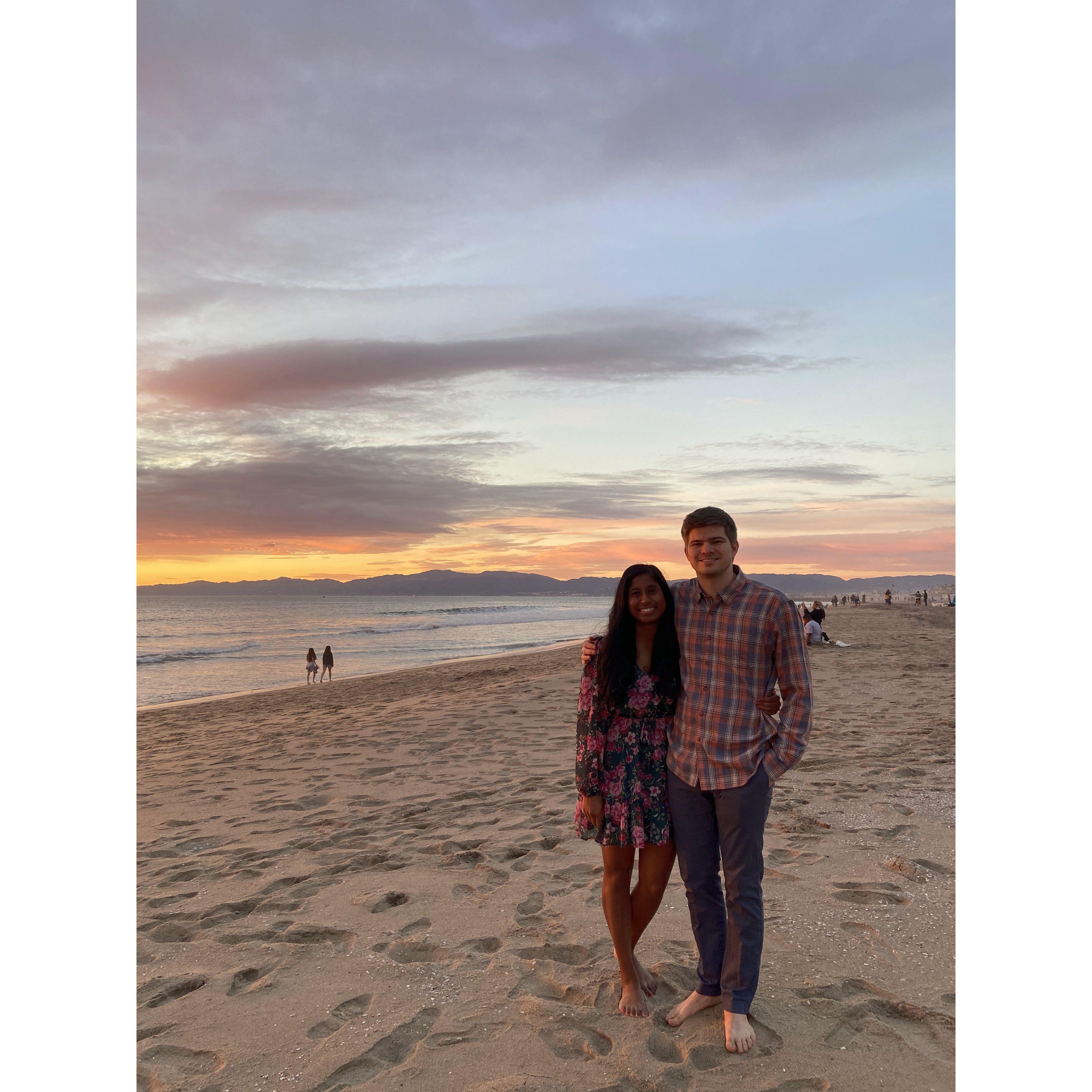 Tim and Sangeetha experience LA (Jan 2022)