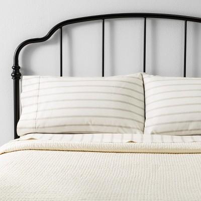 Full/Queen Quilt Texture Stripe Sour Cream - Hearth & Hand™ with Magnolia