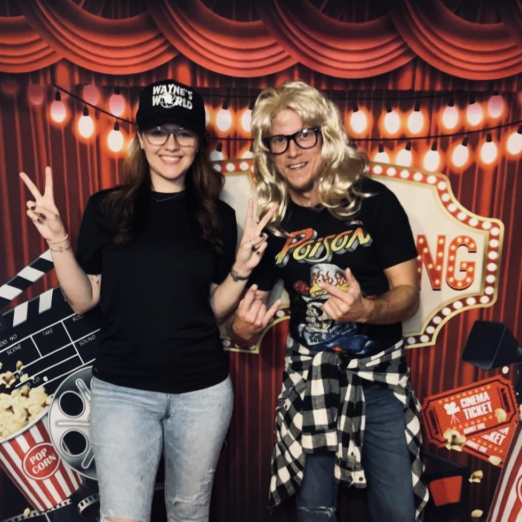 “Wayne's World! PARTY TIME! ... EXCELLENT!"