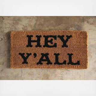 Hey Y'all Doormat