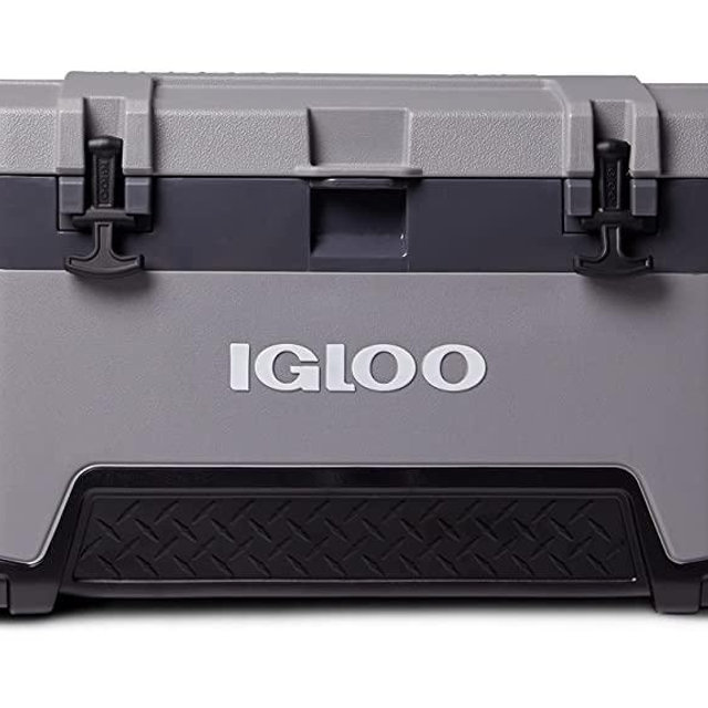 Igloo BMX 72 Quart Cooler with Cool Riser Technology, Fish Ruler, and Tie-Down Points