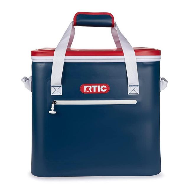 RTIC Soft Cooler Insulated Bag Portable Ice Chest Box for Lunch, Beach, Drink, Beverage, Travel, Camping, Picnic, Car, Leak-Proof with Zipper