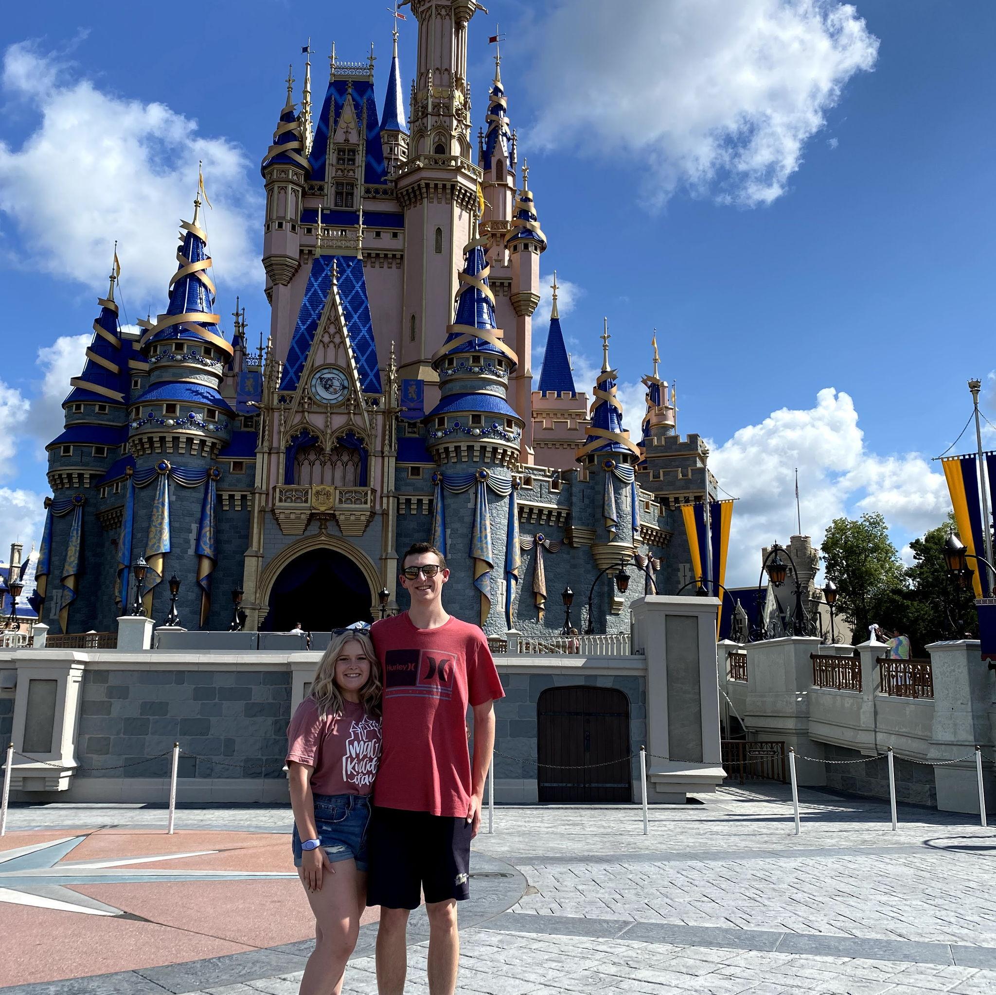 Hailey and Johnny’s first vacation together—making magical memories at Disney World.