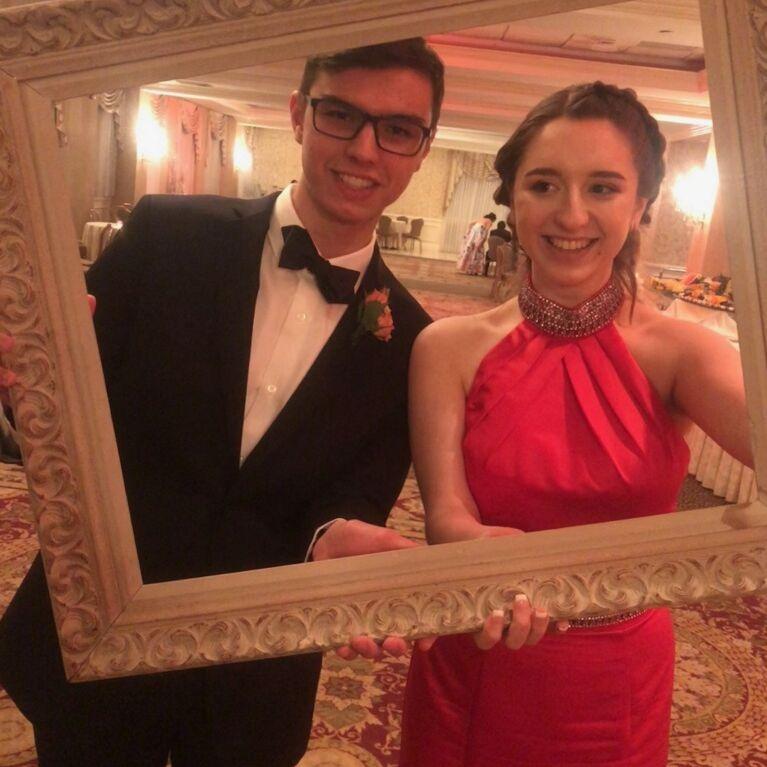 At Junior prom in 2018!