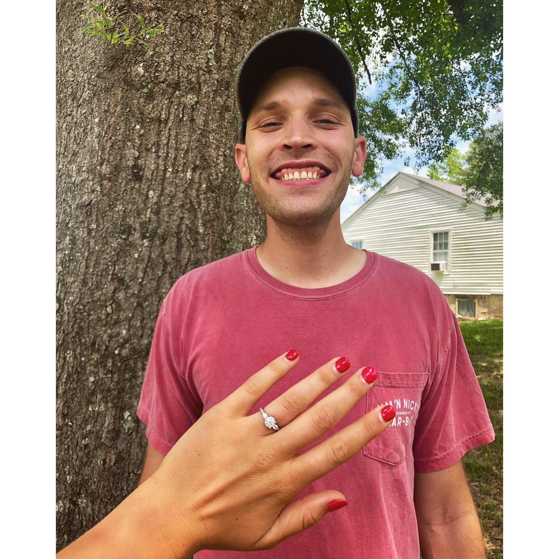 My favorite picture of them all. His smile says everything I could ever say.