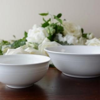 Cambridge Stripe White Cereal Bowl