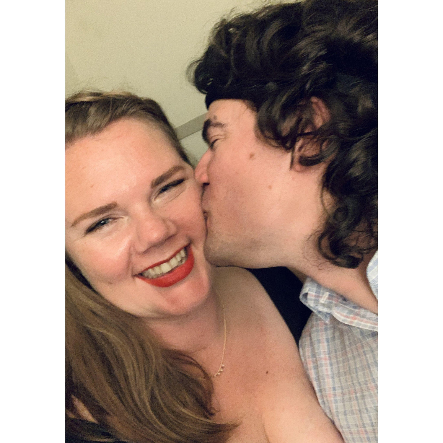 Photo used when we went "public" with our relationship on social media!