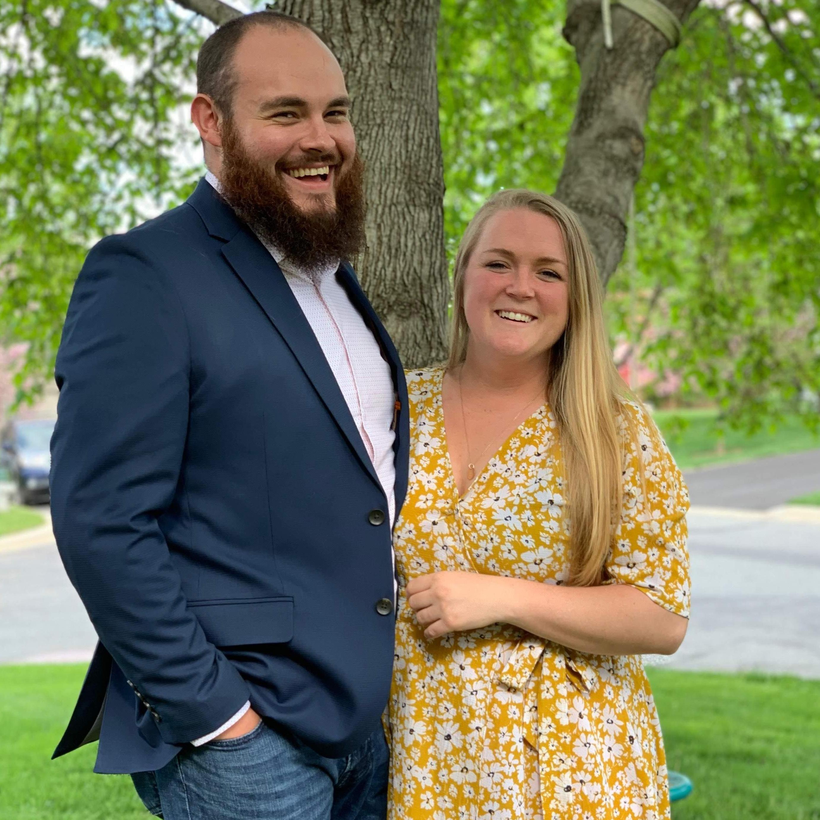 Us celebrating Easter last year, it was a beautiful day!