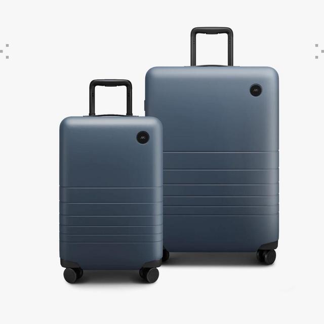 Monos Ocean Blue Suitcase Set