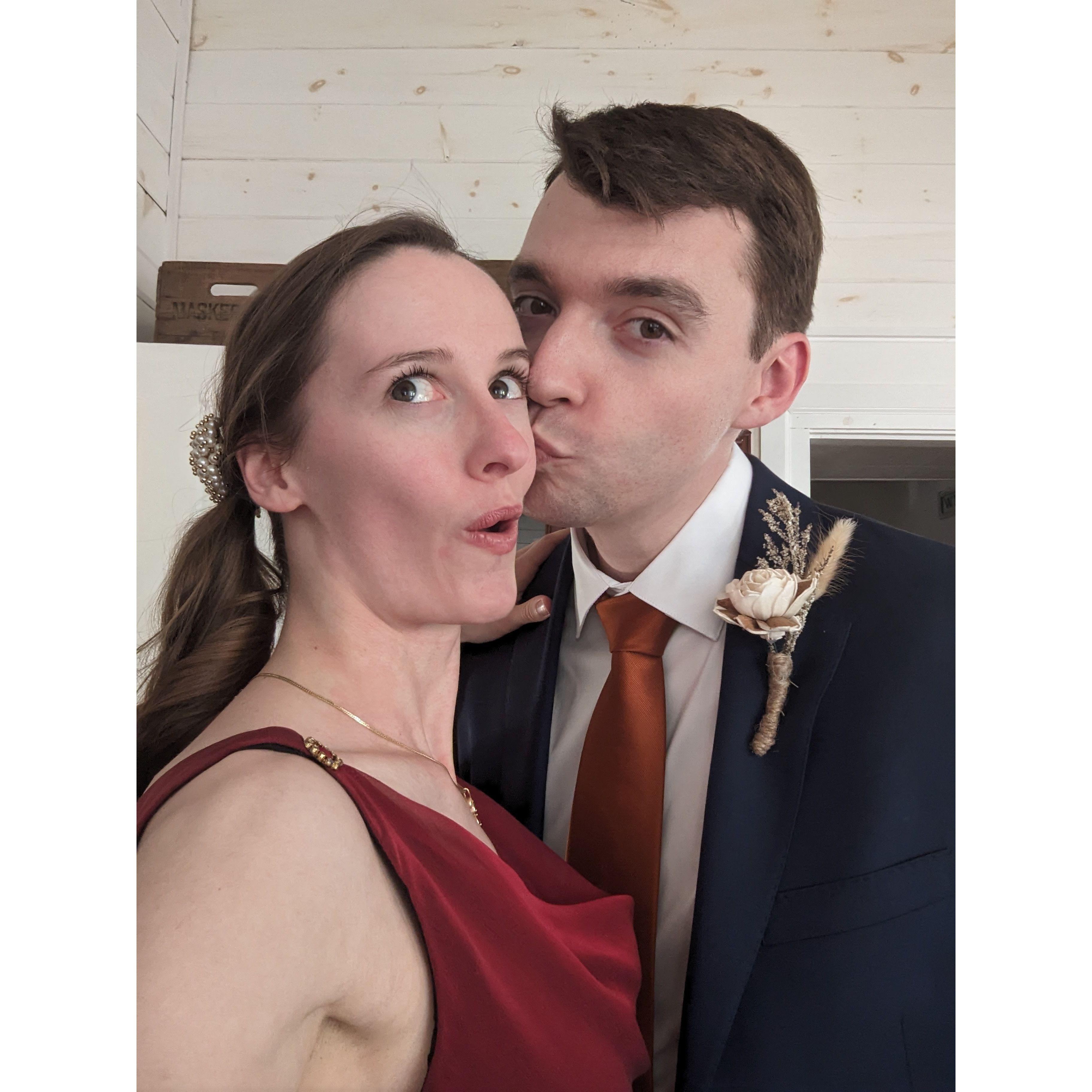 At Jay & Sarah McMillan’s Wedding— October 2023