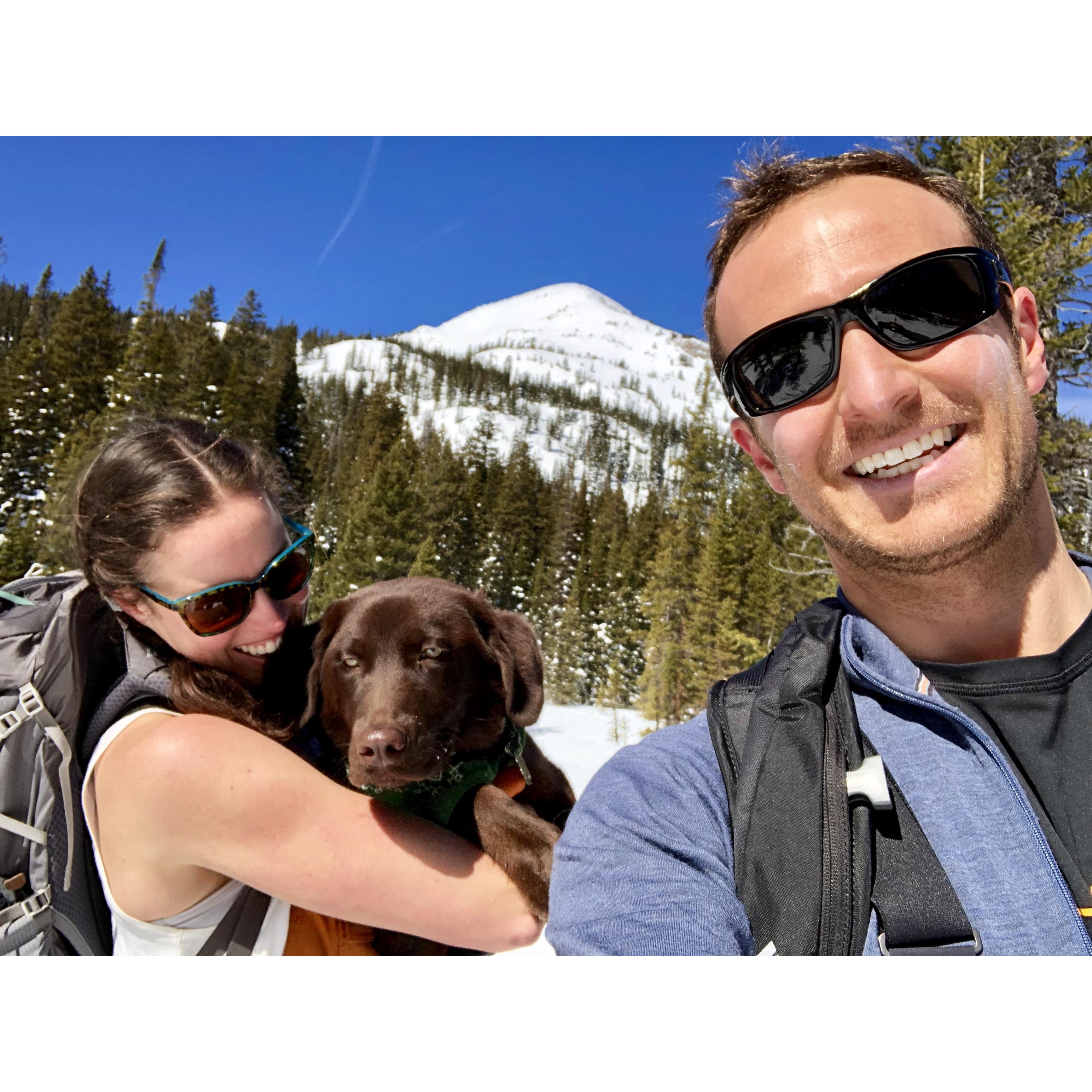 Beacon is all grown up now, and he comes on the majority of our adventures