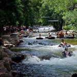 Boulder Creek: Tubing