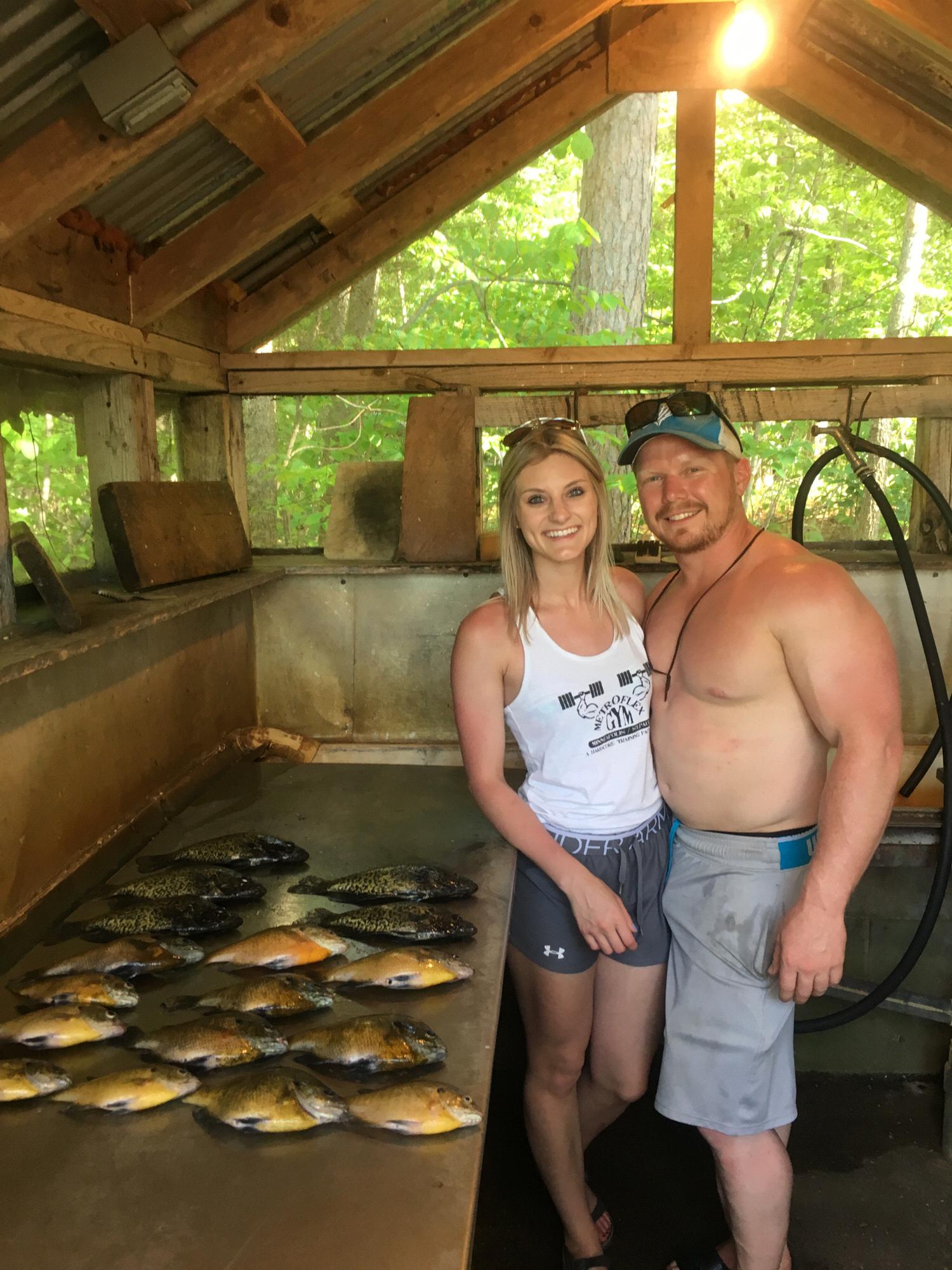 Annual Bastin family getaway over Memorial weekend where I outfished Steve (like I do every time!)
