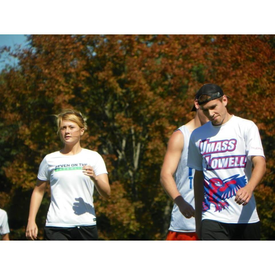 Apparently losing during an Ultimate Game and Cj was not happy. Or he realized he just stepped in dog poop.
