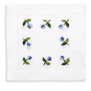 French Mum Cocktail Napkins Set of 4