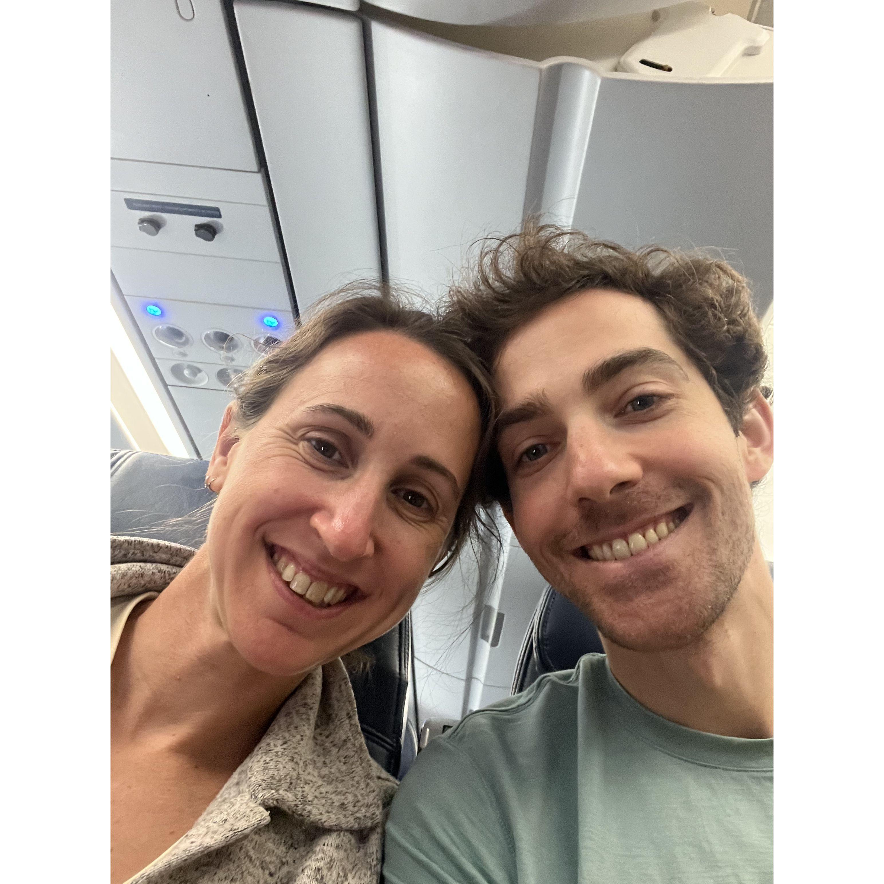 We like to do plane selfies!