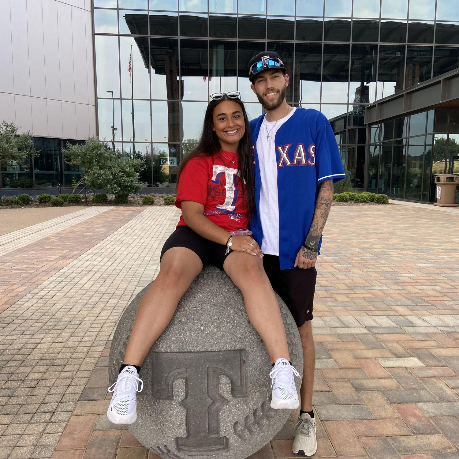 Our first Rangers Game together!