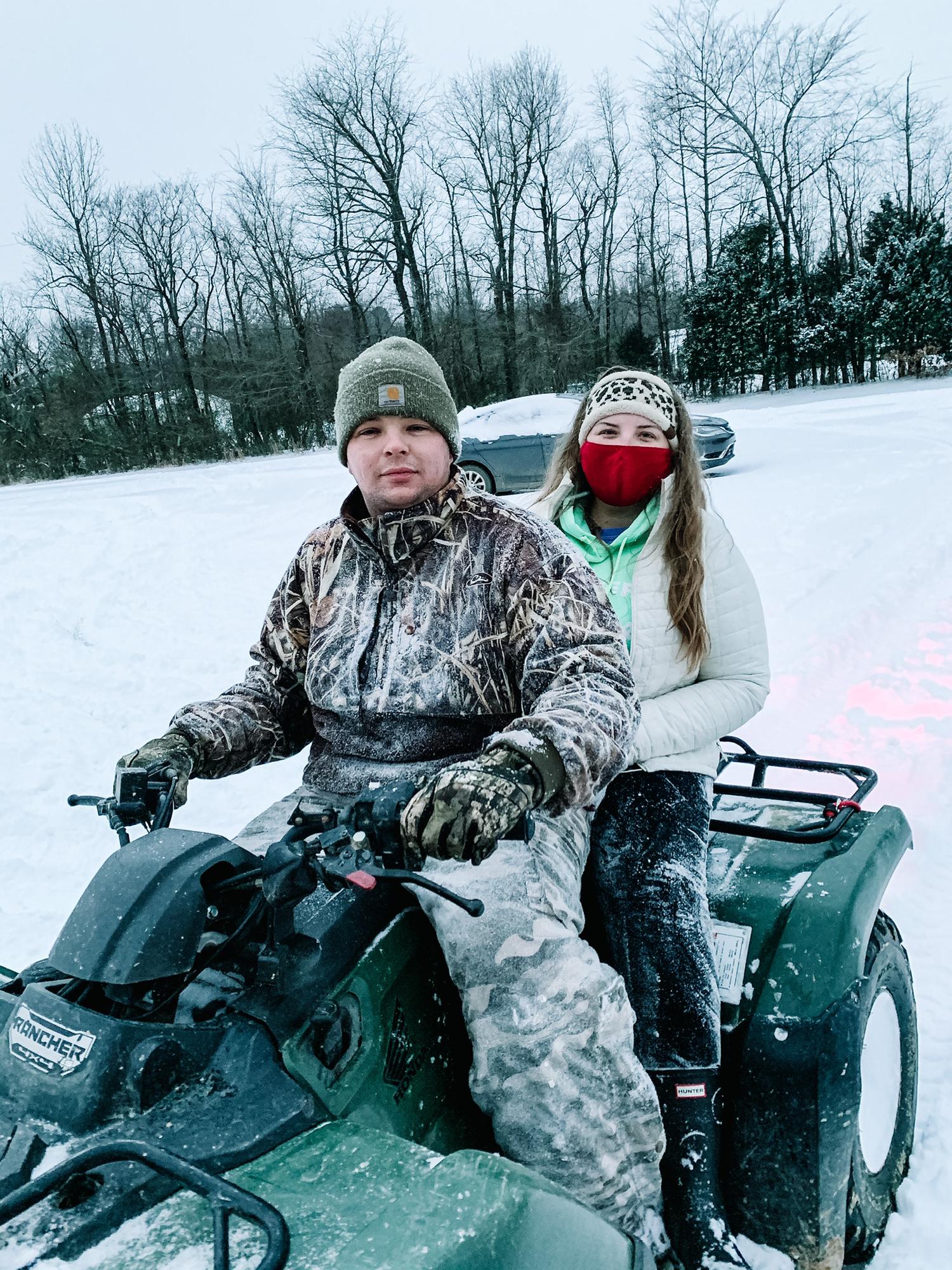 Our first snow together