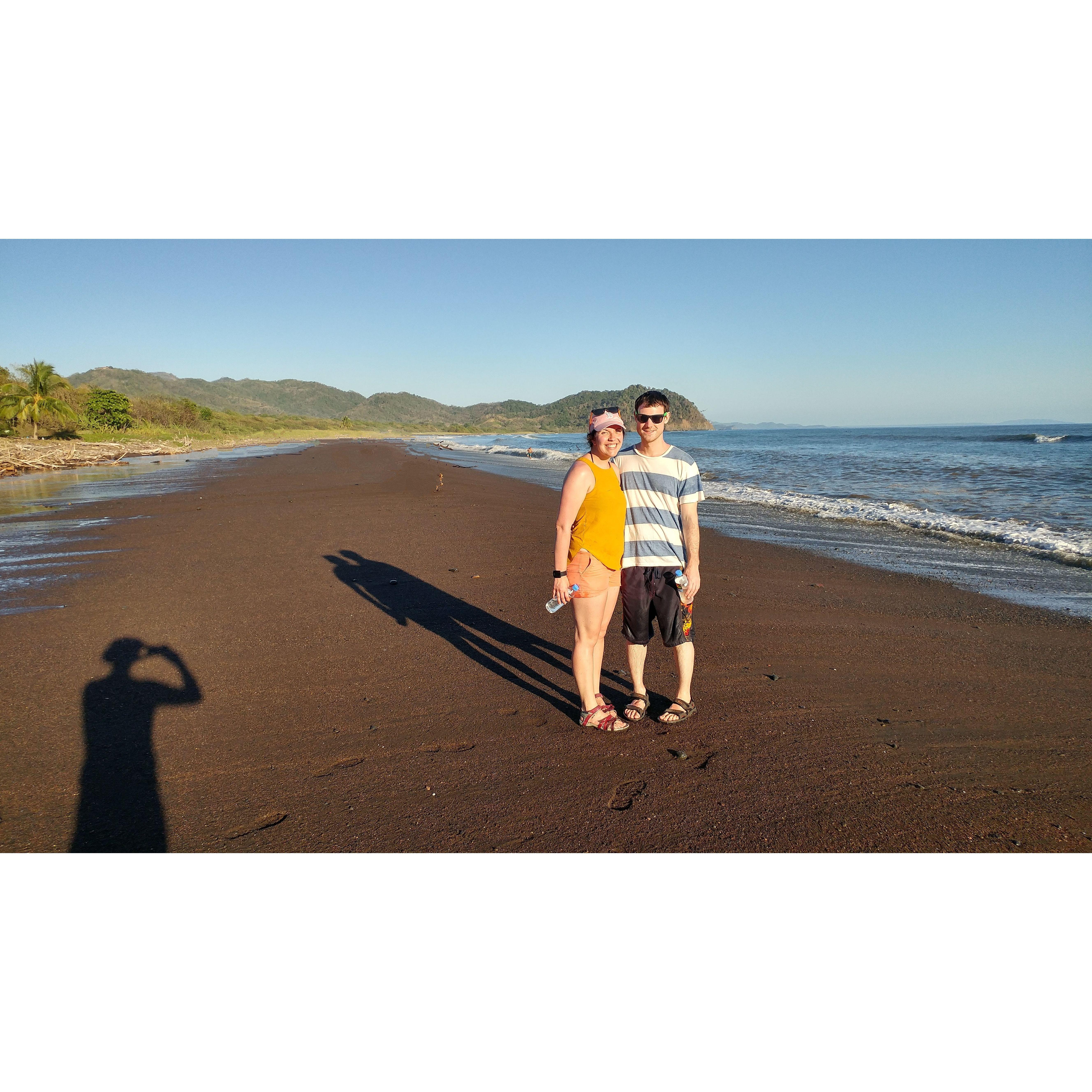 Celebrating our first year together in Costa Rica 2018