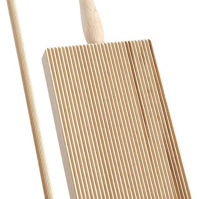 Fante's 14816 Cousin Allora's Garganelli Maker, Beechwood