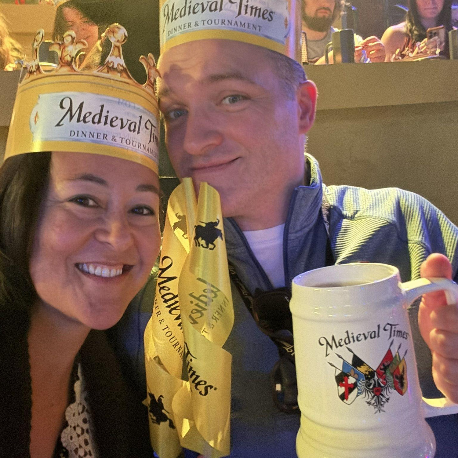 Medieval Times for El's 5th birthday