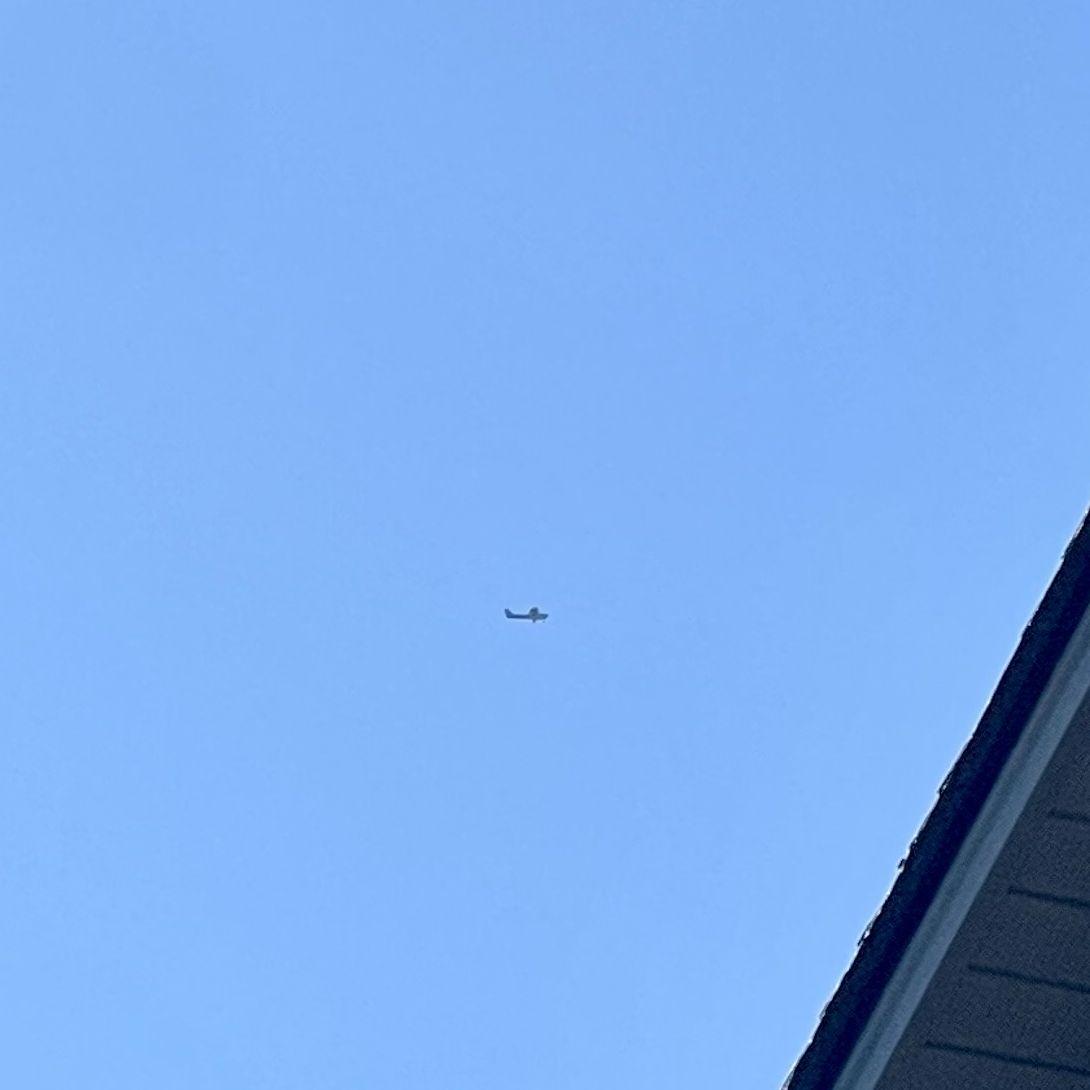 This is their very first picture together. On their 3rd date Zack took Megan flying. They flew right over Megan's house and her mom got this picture!