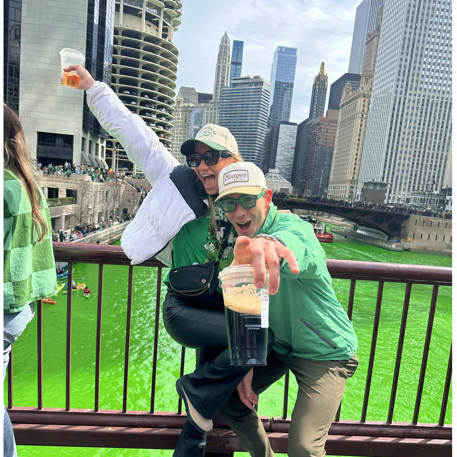 St. Patrick's Day Parade in Chicago!