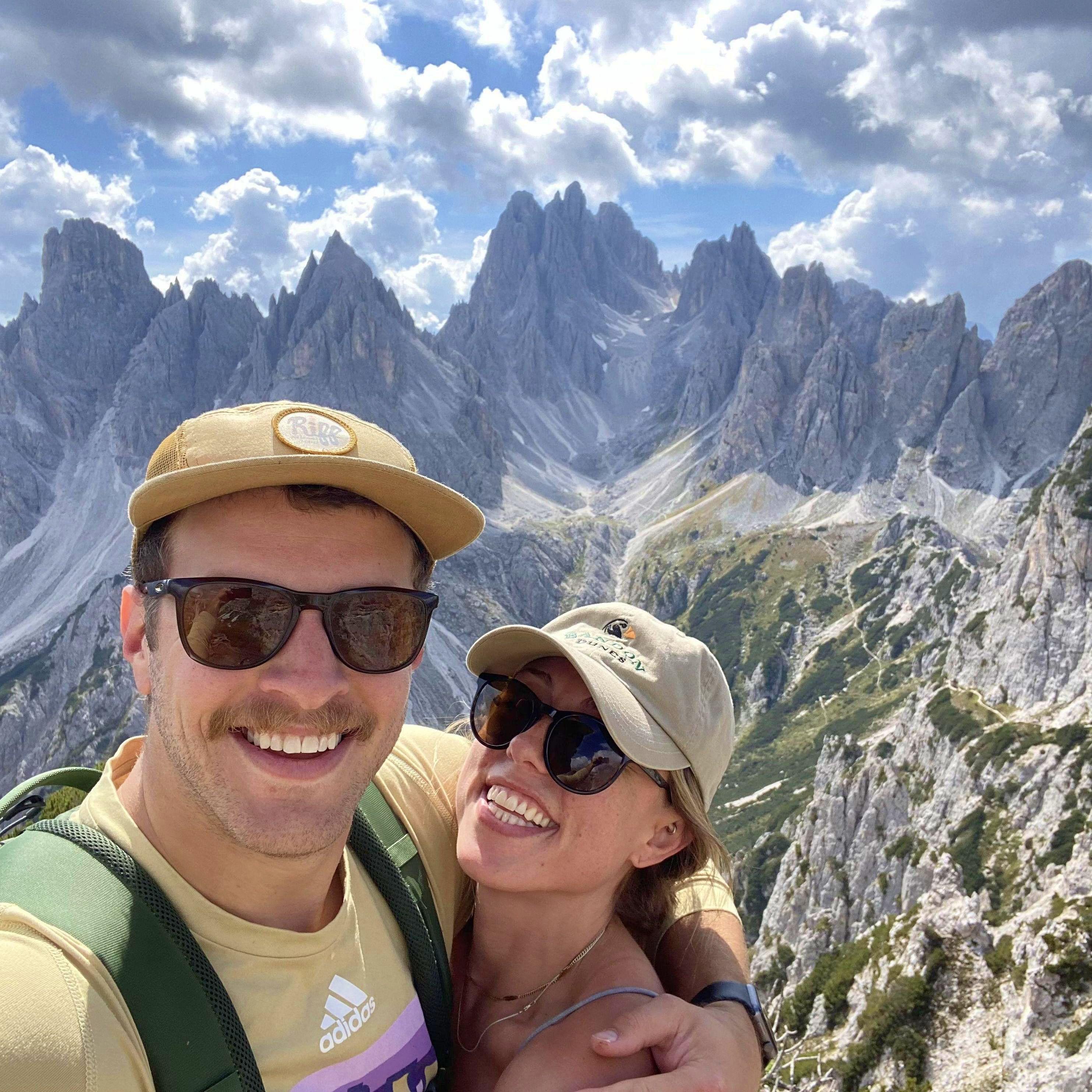First international trip together. More lavish than our honeymoon will ever be. Cortina, Italy. September 2021