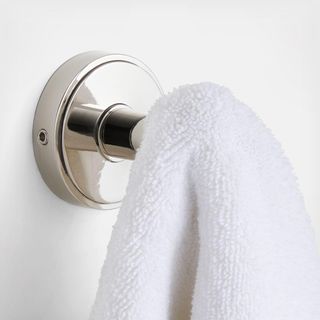 Modern Flat-End Bathroom Towel Hook