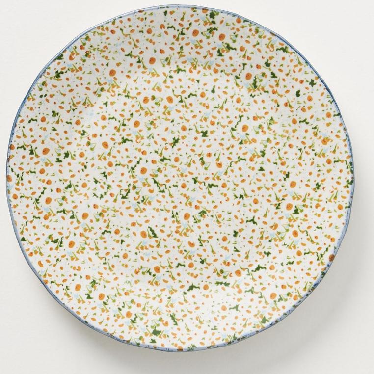 Kimmy Scafuro Flowerfield Dessert Plate- Daisy