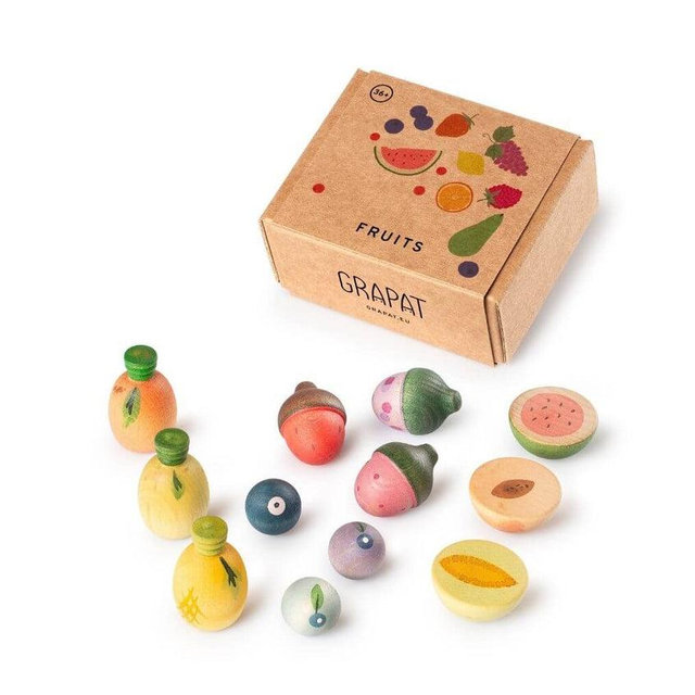 Wooden Fruit Play Set