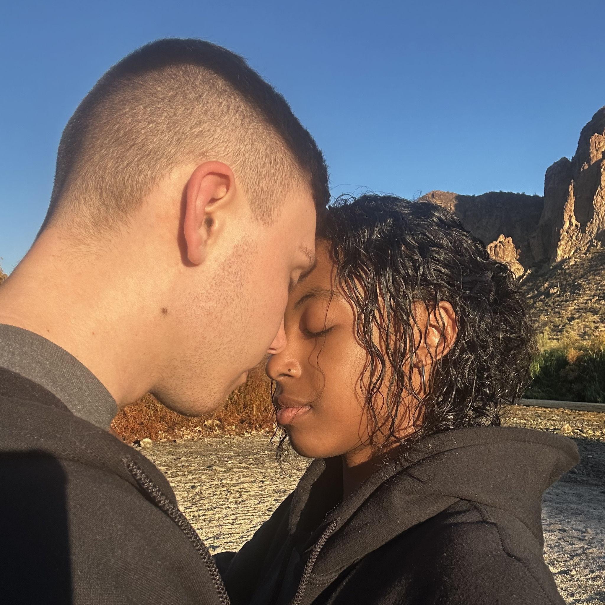 Sunset picture at Rylee's favorite nature spot.