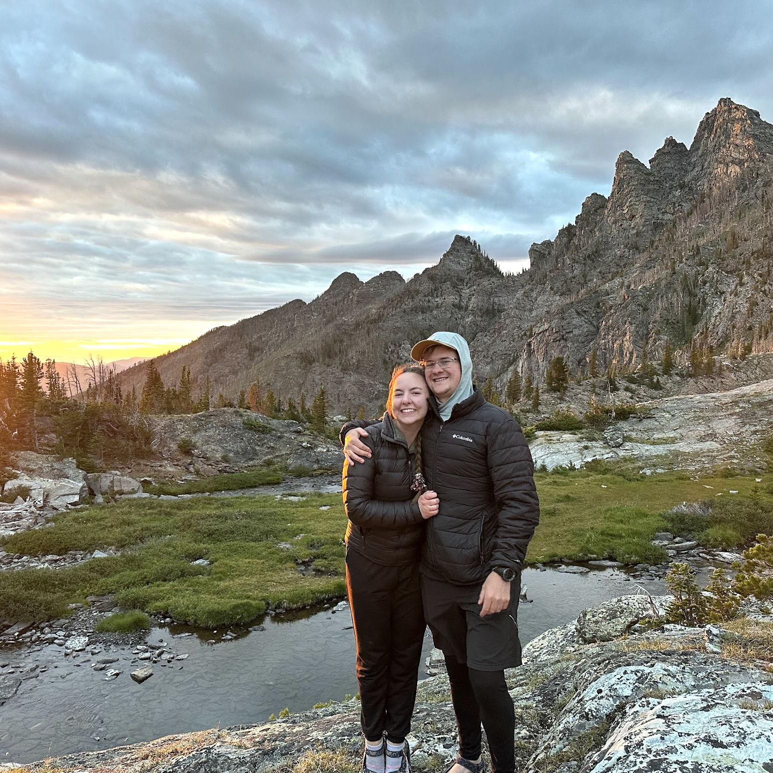 Living in Bozeman together after college was filled with plenty of backpacking and hiking trips ❤️