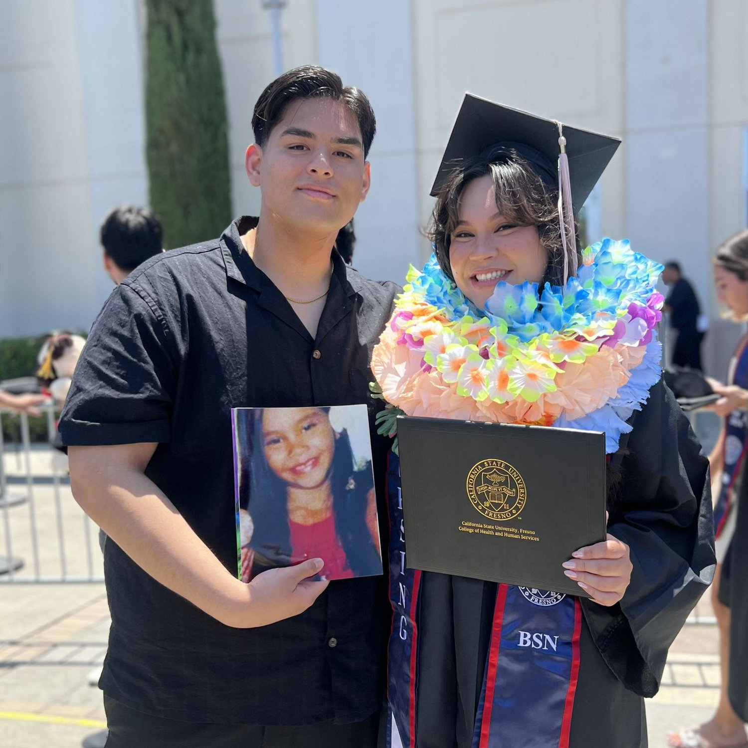 Cyera earned her Bachelor's of Science in Nursing!