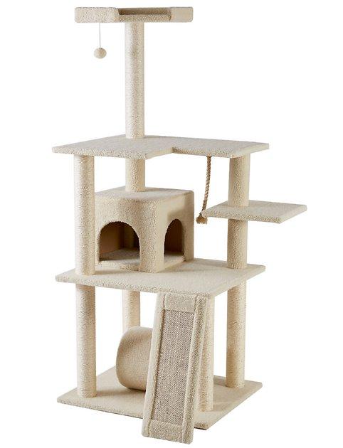 Frisco 62-in Cat Tree, Cream