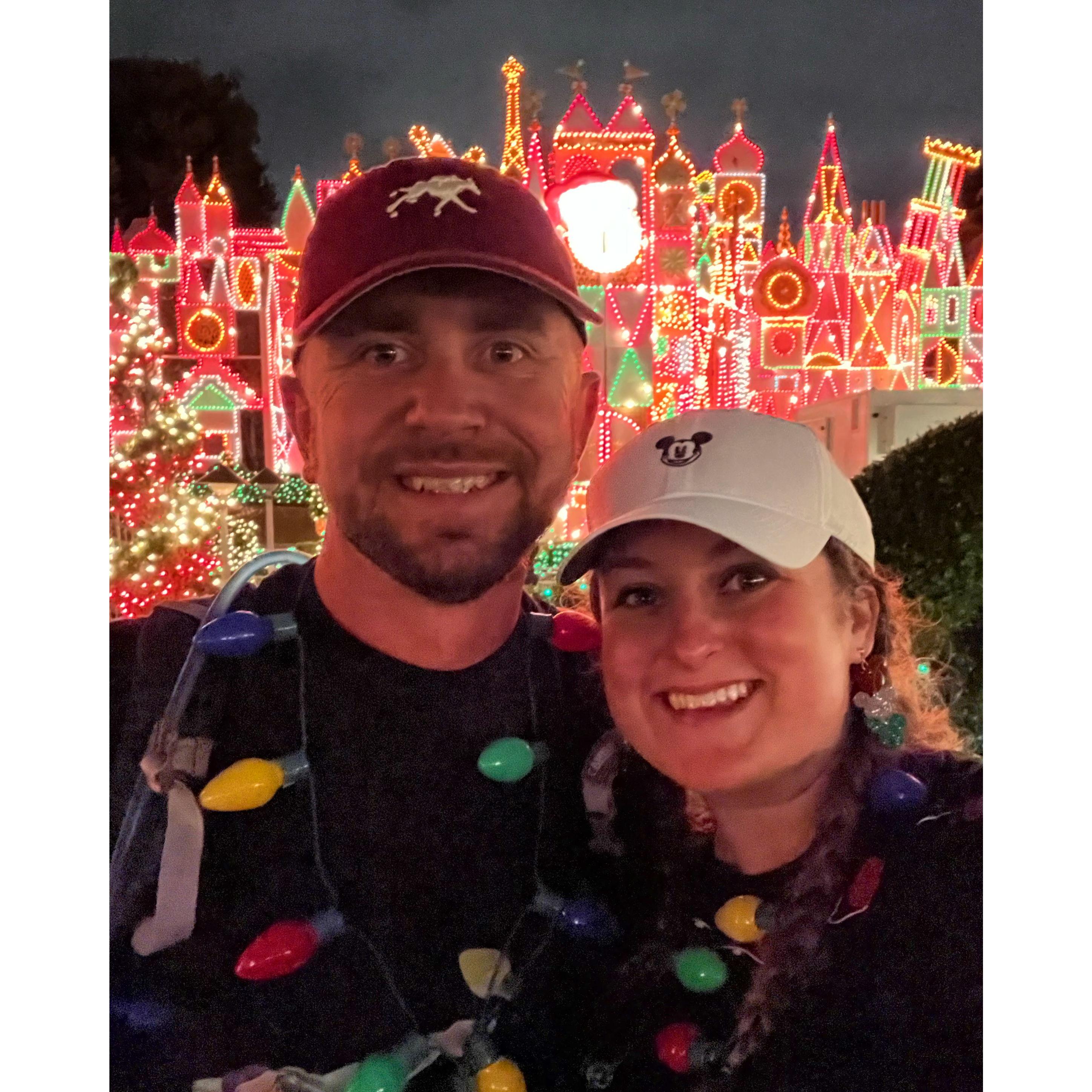 Christmas Day in Disneyland