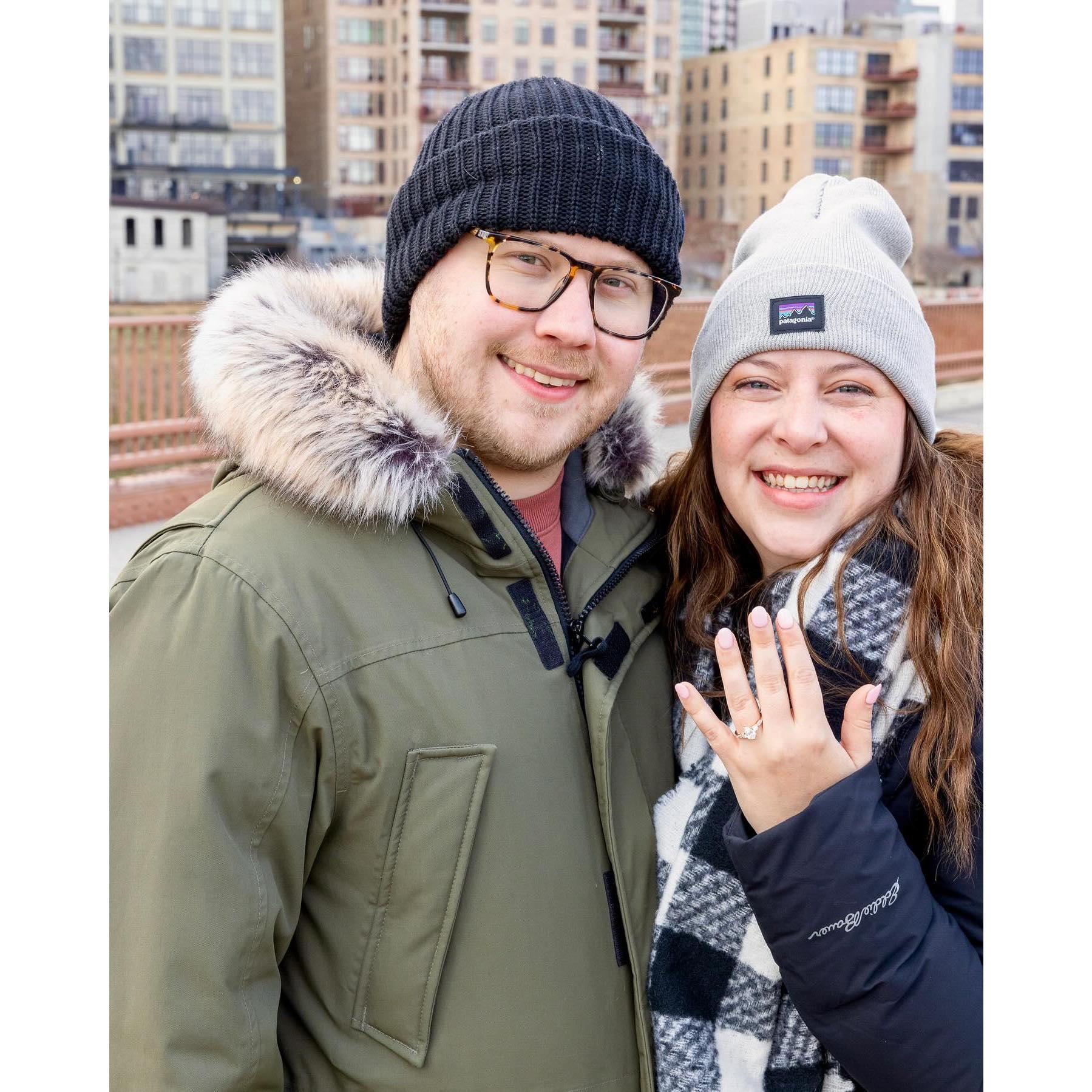 When Pat popped the question!!! November 2023.