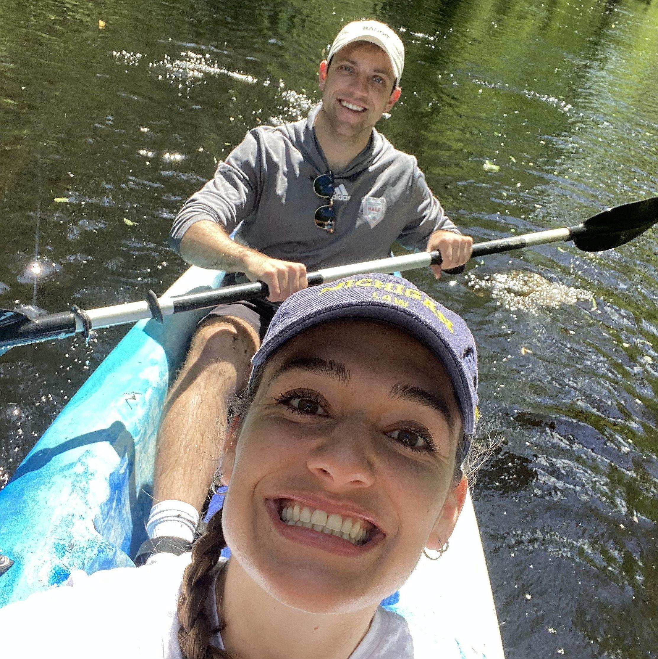 We took some road trips here and there (this is kayaking in Raleigh)
