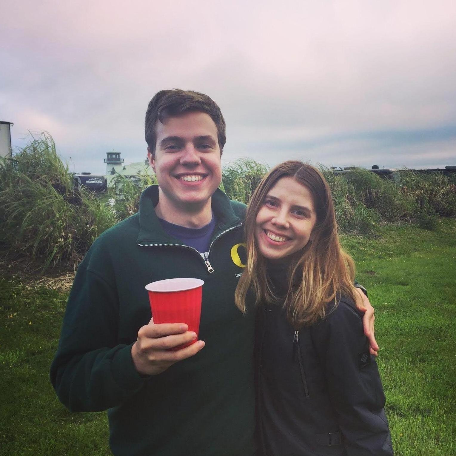 May 2017. Trip to Yachats, OR with Aleck's fraternity.