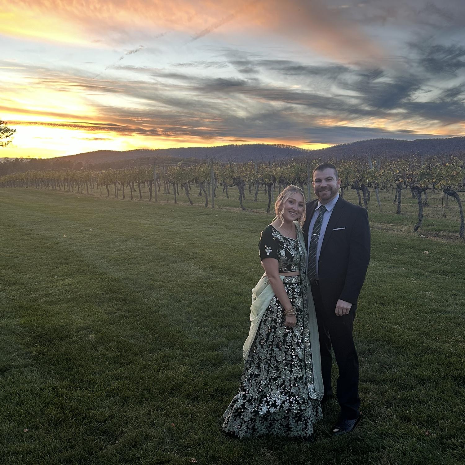 Sarah and Rohan's wedding